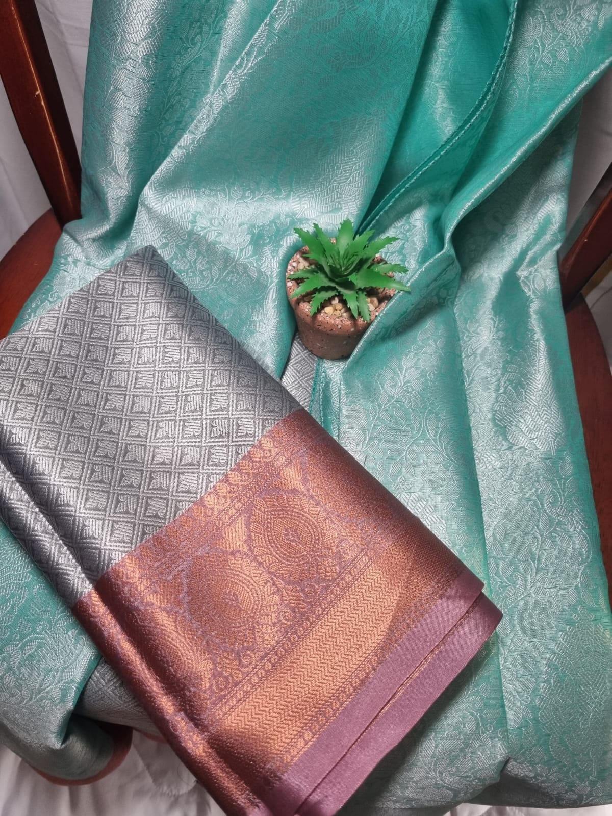 Organza Silk saree