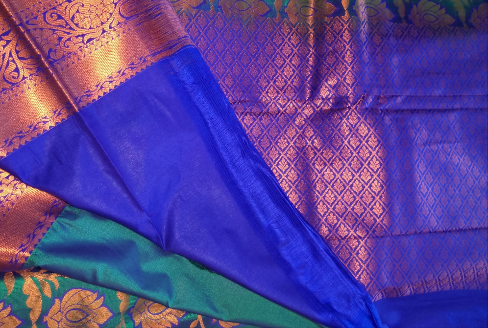 Premium Kanchipuram semi silk saree