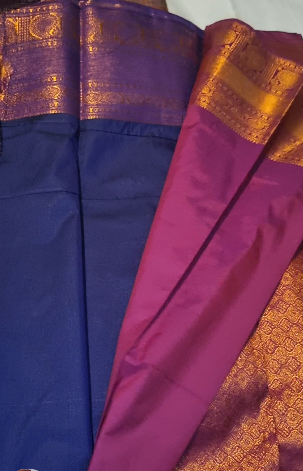 Handloom semi kanchi silk sarees
