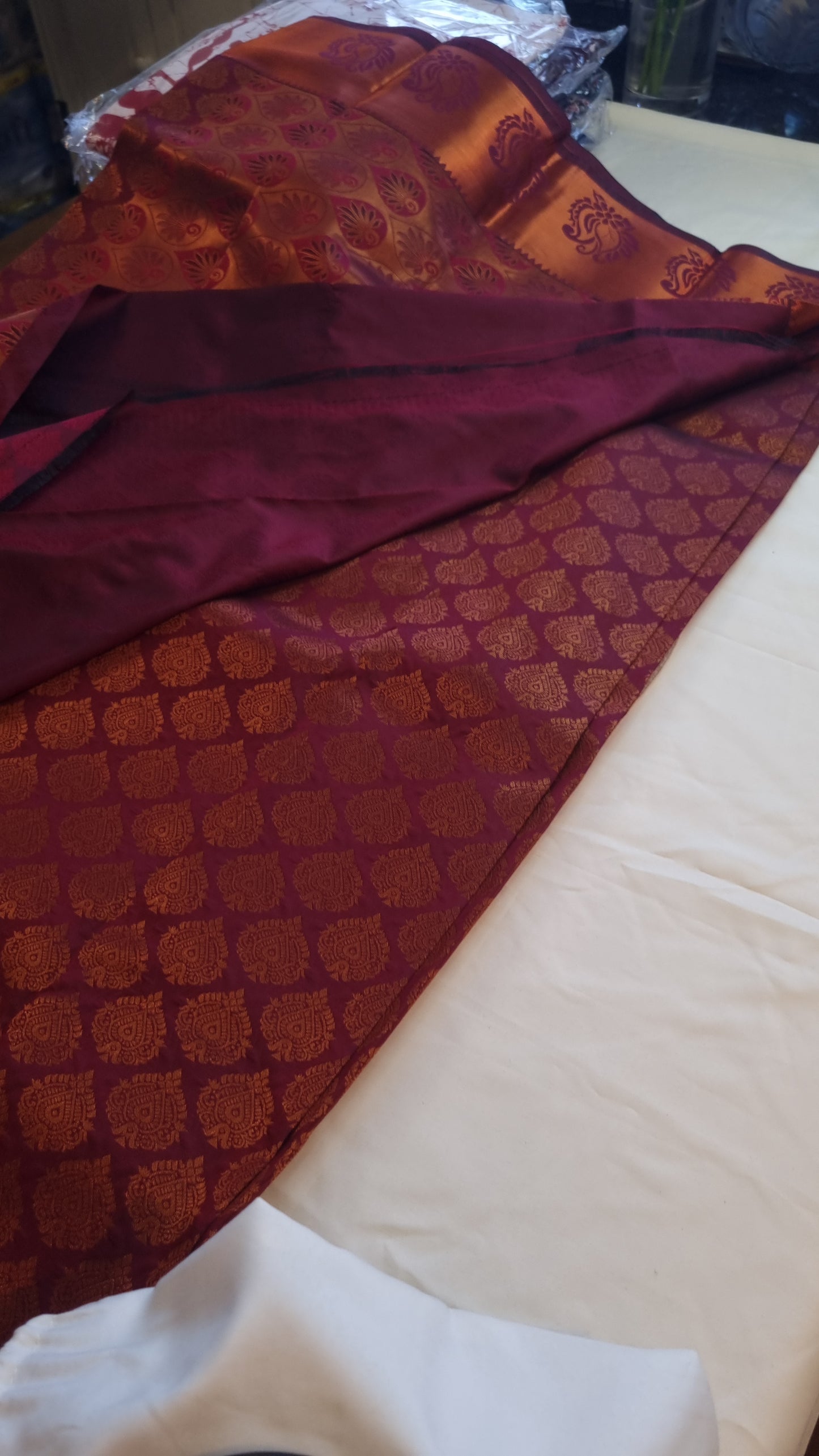 Semi Samudrika silk saree