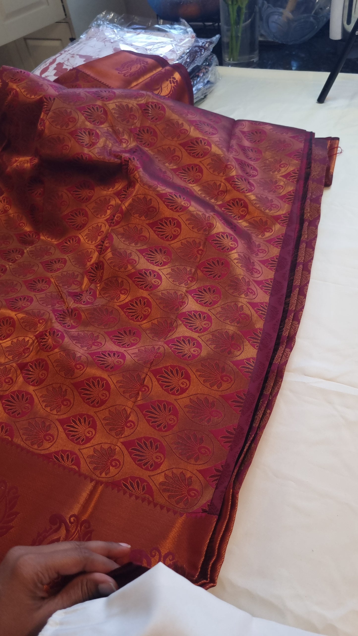 Semi Samudrika silk saree