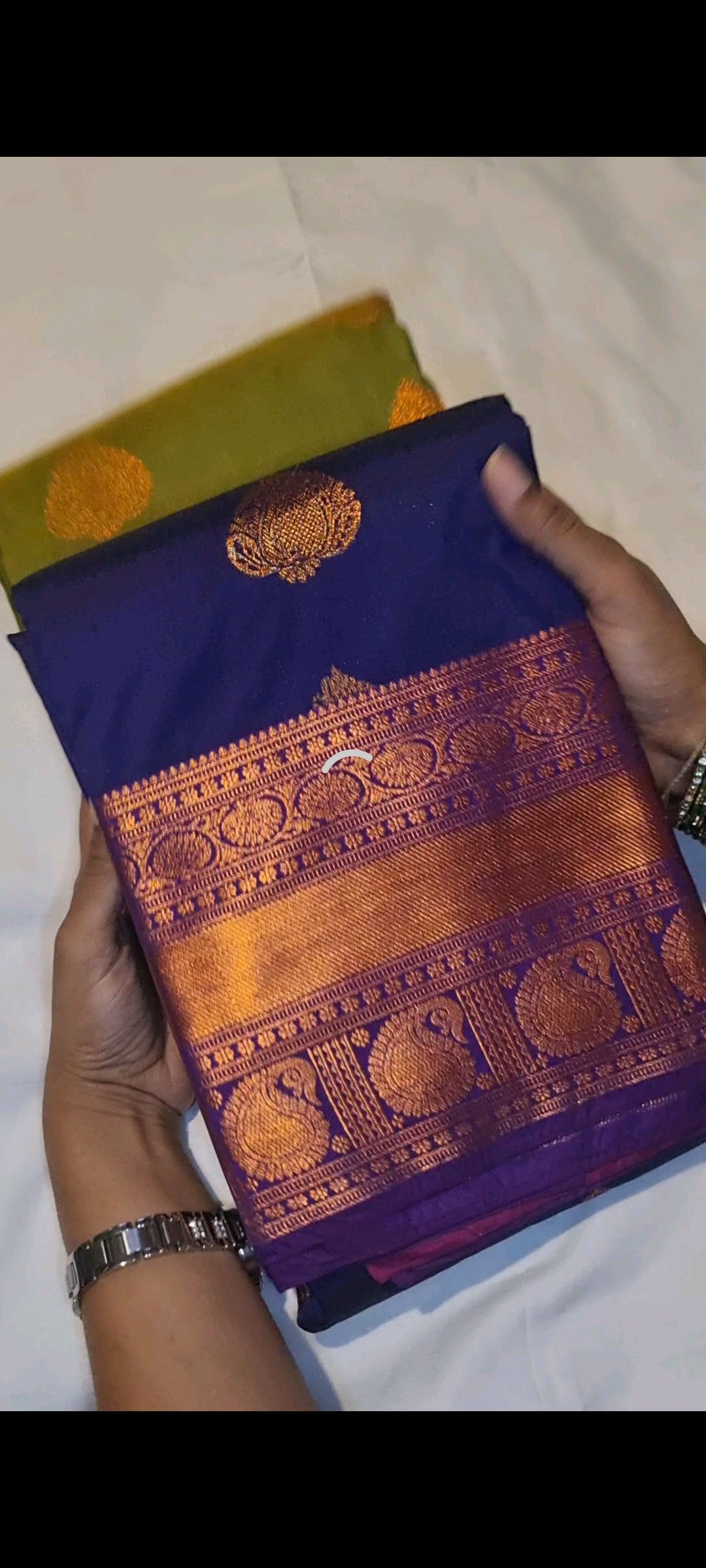 Handloom semi kanchi silk sarees