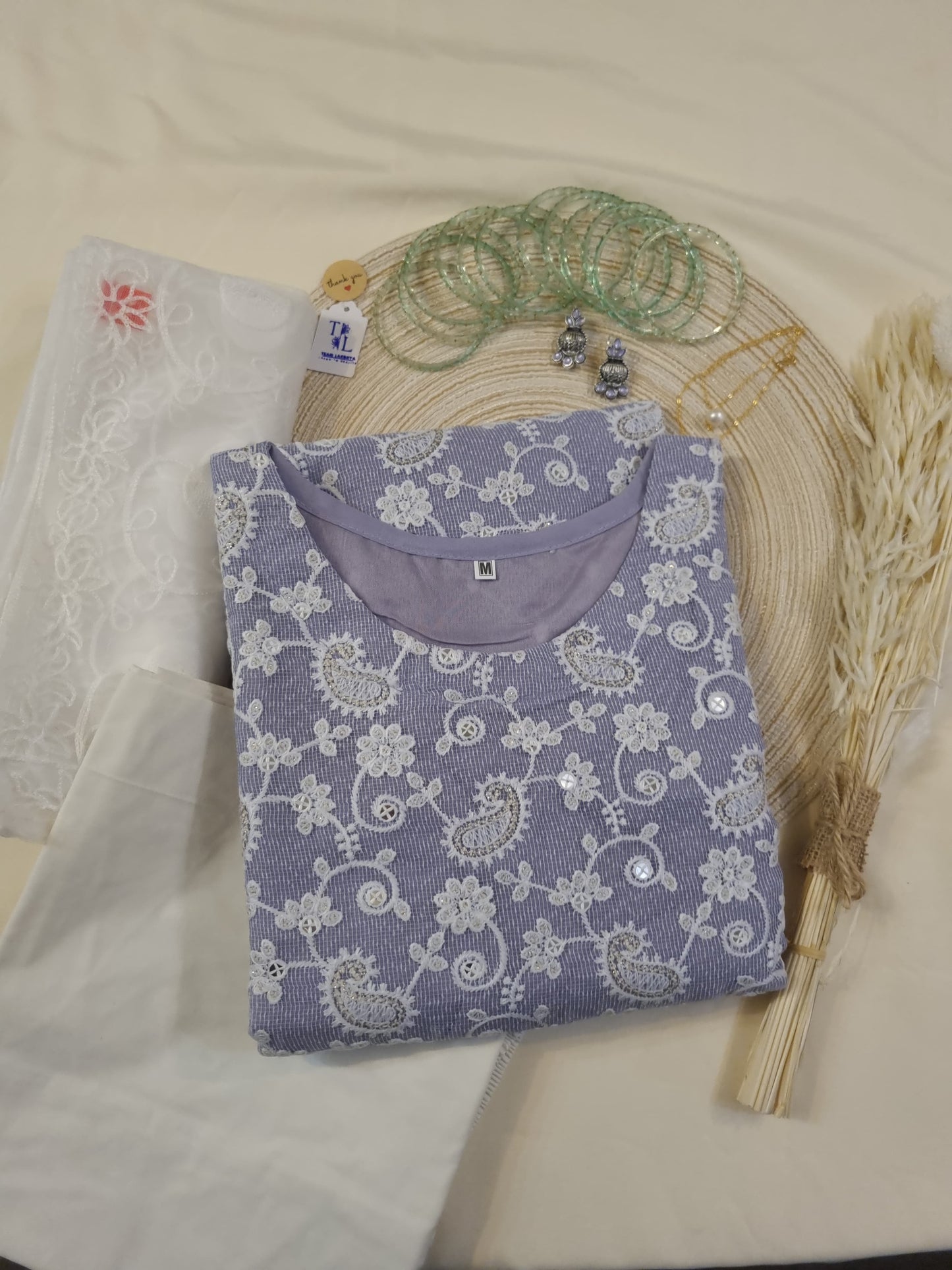 Chikankari 3 pcs set