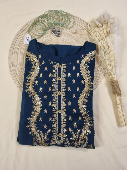 Royal blue 3 Pcs set