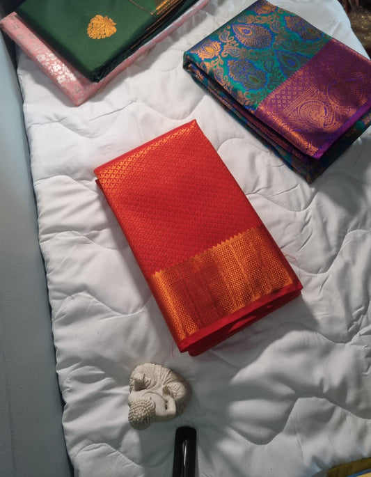 Semi kanchi silk