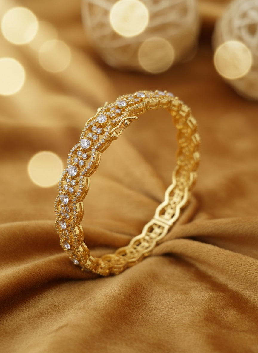 CZ Diamond replica Bangles CZ001