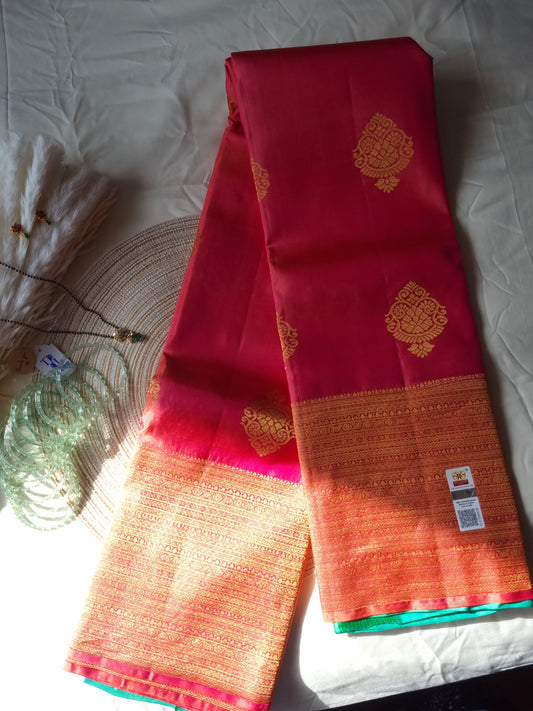 Pure Kancheepuram Silk Mark-certified
