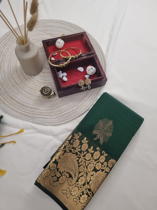 Kanjeevaram semi silk saree