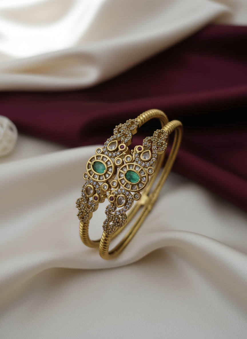 Victorian antique bangles set of 2