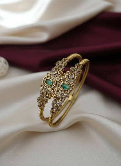 Victorian antique bangles set of 2